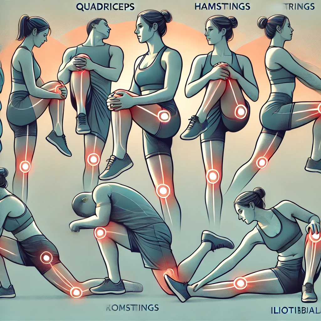 膝の痛みを和らげるストレッチ方法！効果的な方法と注意点を解説