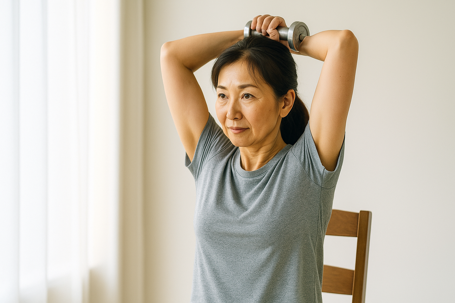 50代女性二の腕引き締め